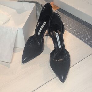 Manolo Blahnik Black Women's Shoes